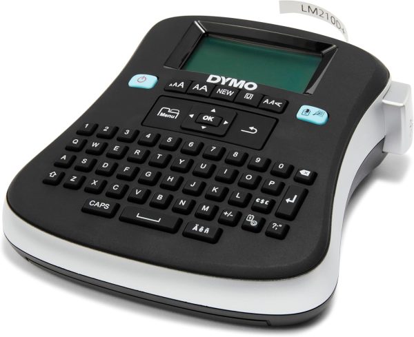 DYMO Desktop Label Maker | LabelManager 210D All-Purpose Portable Label Maker, Easy-to-Use, One-Touch Smart Keys, QWERTY Keyboard, Large Display, For Home & Office Organization - Image 2