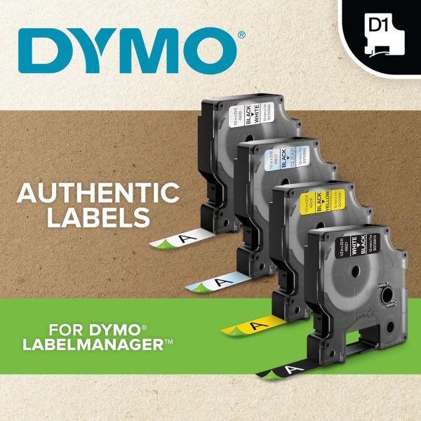 DYMO Desktop Label Maker | LabelManager 210D All-Purpose Portable Label Maker, Easy-to-Use, One-Touch Smart Keys, QWERTY Keyboard, Large Display, For Home & Office Organization - Image 5