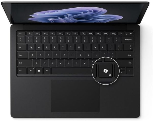 Microsoft Surface Laptop 6 15" Touchscreen Notebook - Intel Core Ultra 7 165H - 16 GB - 512 GB SSD - Black - Image 5